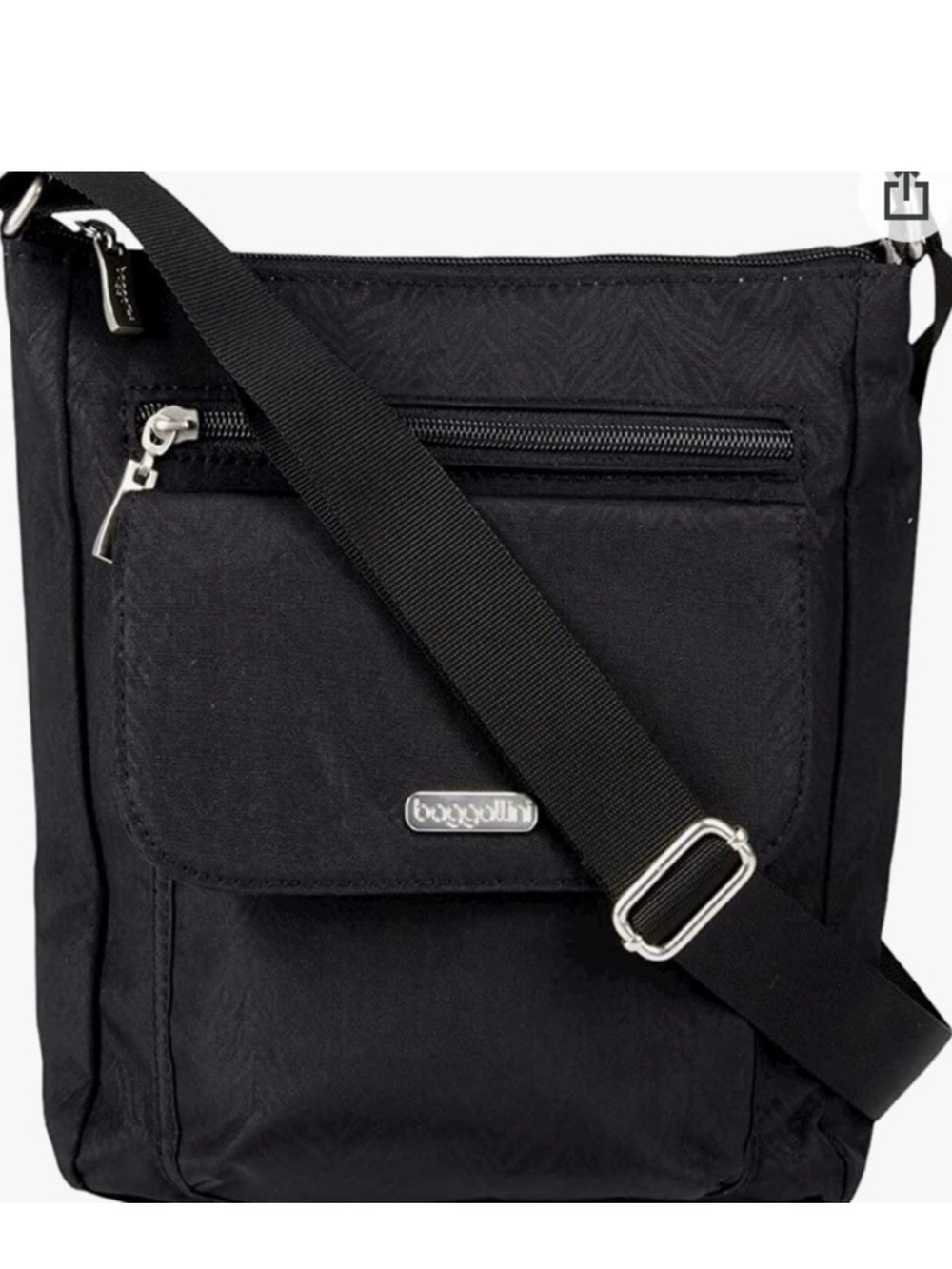 Baggallini Pocket Town Nylon Crossbody Bag